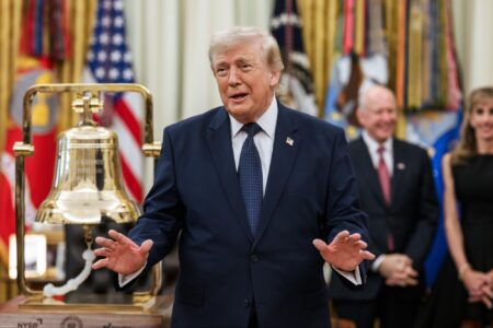 President, Donald Trump, New York Stock Exchange, Nasdaq,