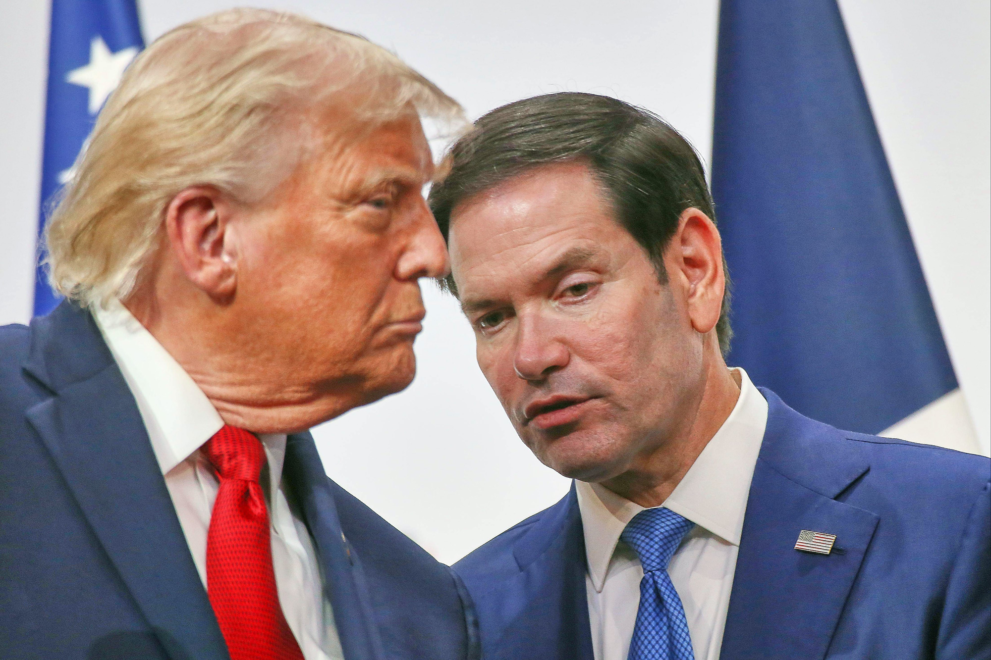 Donald Trump, Marco Rubio, France