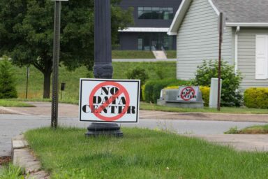 While Congress Waits, New York Tightens the Reins on Data Centers and Chatbots Allenwood, PA, No Data Center, yard signs