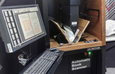 CeBIT 2015, Automatic Book Scanner