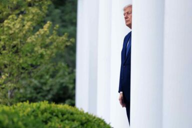 The GOP’s Gaslighting Works Because Its Voters Aren’t ‘Doing Their Own Research’ Donald Trump, walks from, Oval Office