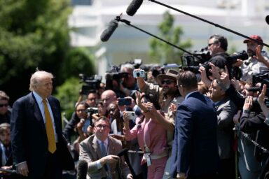 The Media Is Licking Its Wounds, Many of Which Are Self-Inflicted Donald Trump, press, Marine One