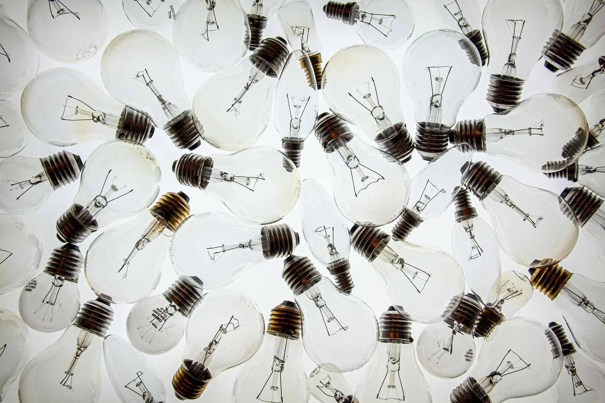 Climate change, light bulbs