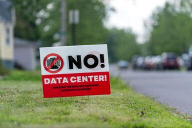 A Canary in a Data Center Data Center, sign, AI,