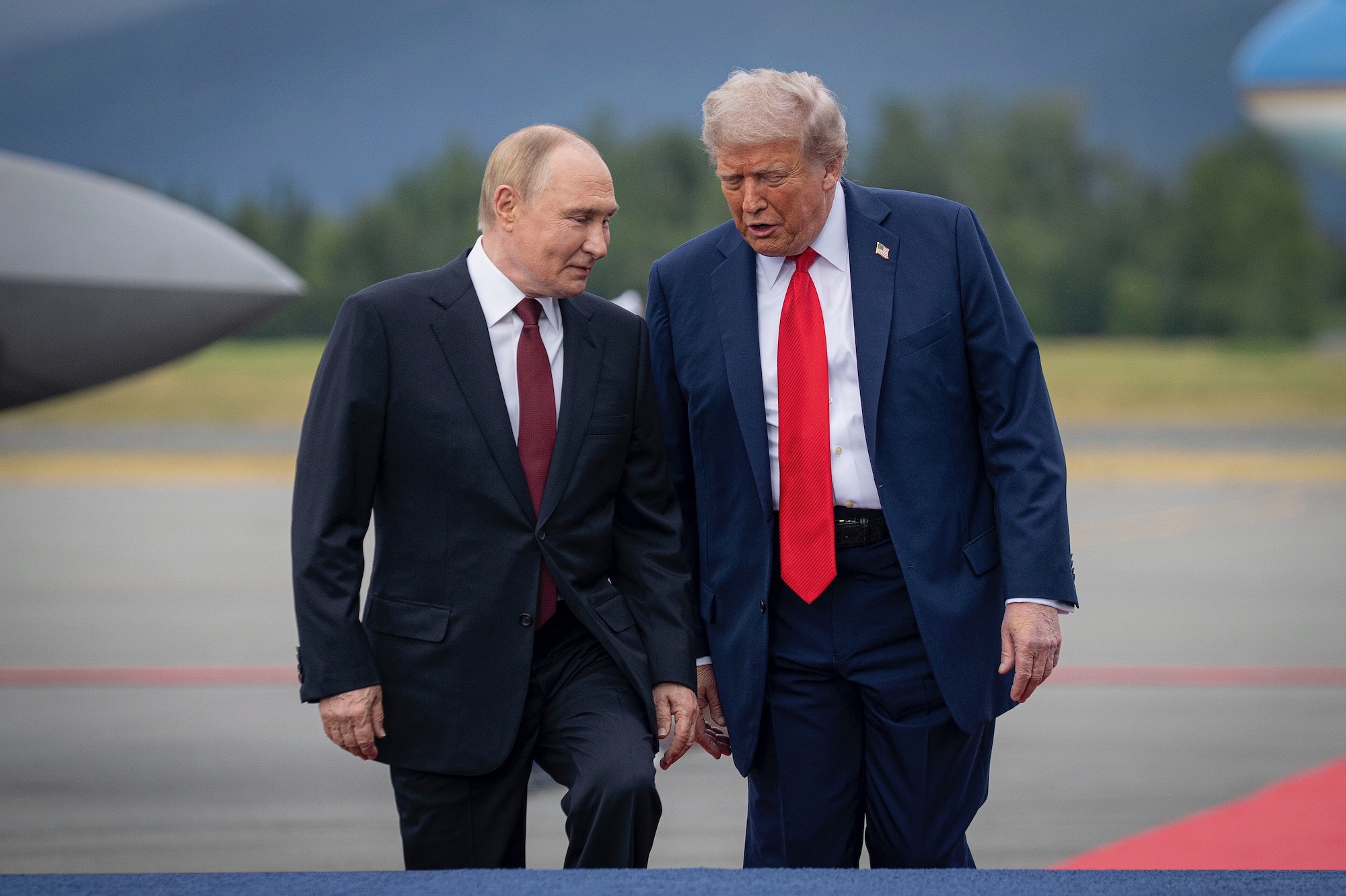 Donald Trump, Vladimir Putin, Joint Base Elmendorf-Richardson