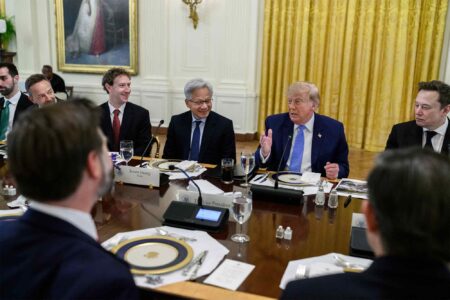 Brad Gerstner, Mark Zuckerberg, Jensen Huang, Donald J. Trump, Elon Musk