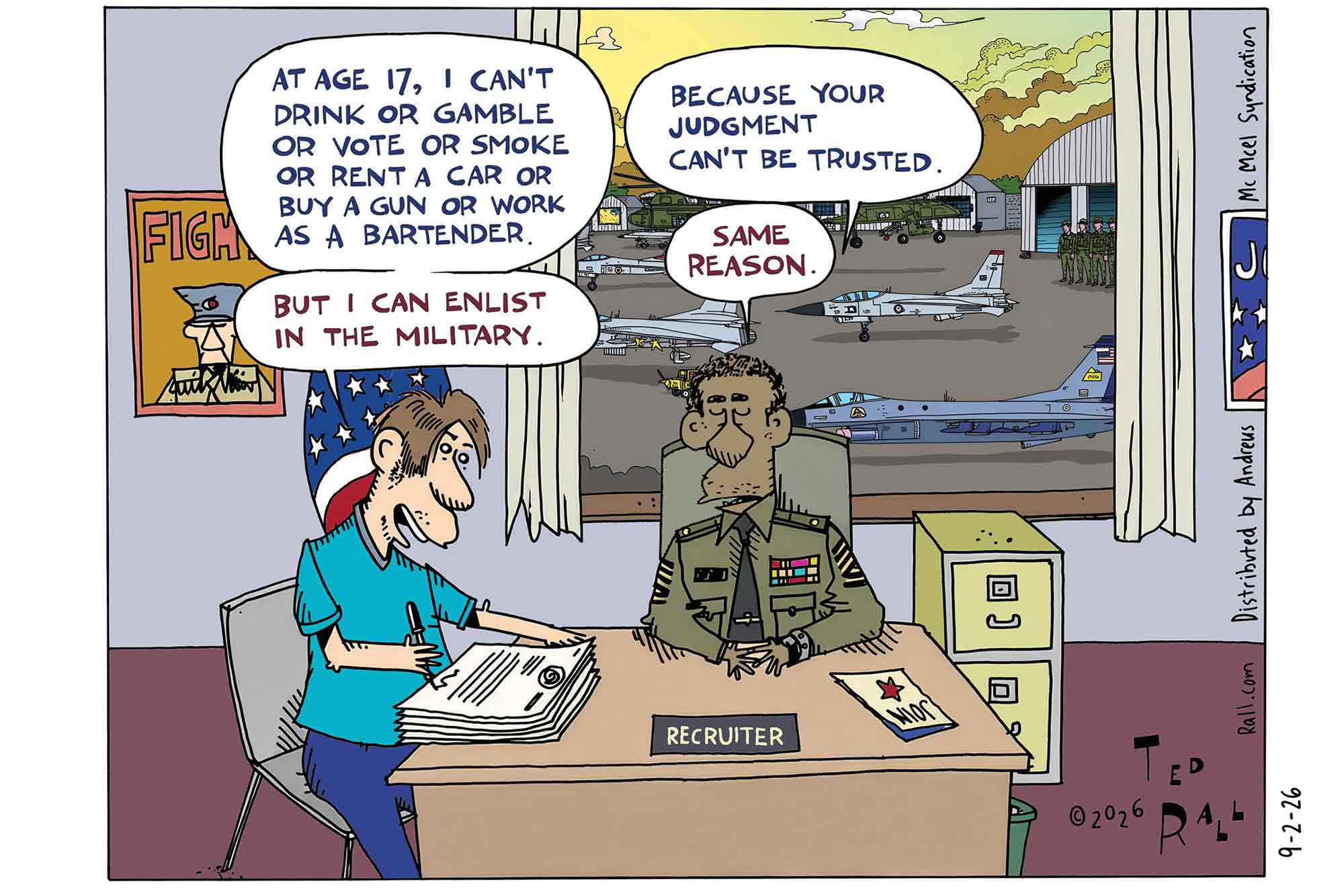 : Military, enlistment, bad judgment