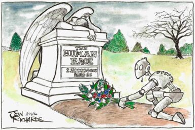 Artificial Intelligence, Real Consequences RIP, Humanity, AI Robot