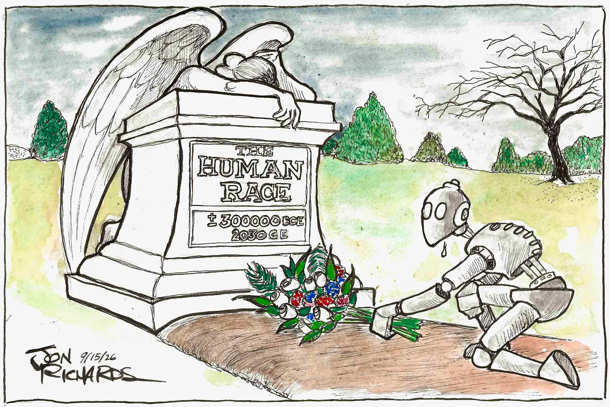 RIP, Humanity, AI Robot