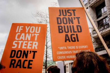 March Against The Machines, protest, London