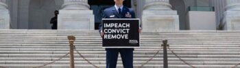 Air Force Major, Jason Watson, demands impeachment and removal, President Donald Trump