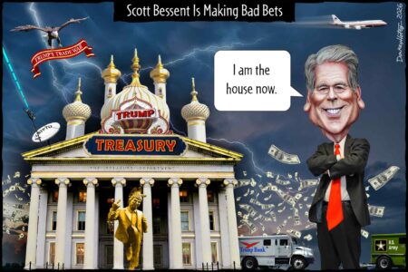 Scott Bessent, Bad Bets, US Treasury, Grift, Corruption