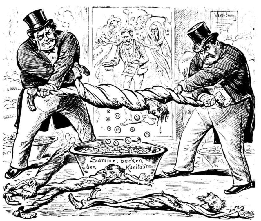 The new relationship between worker and employer, Neuer Postillon