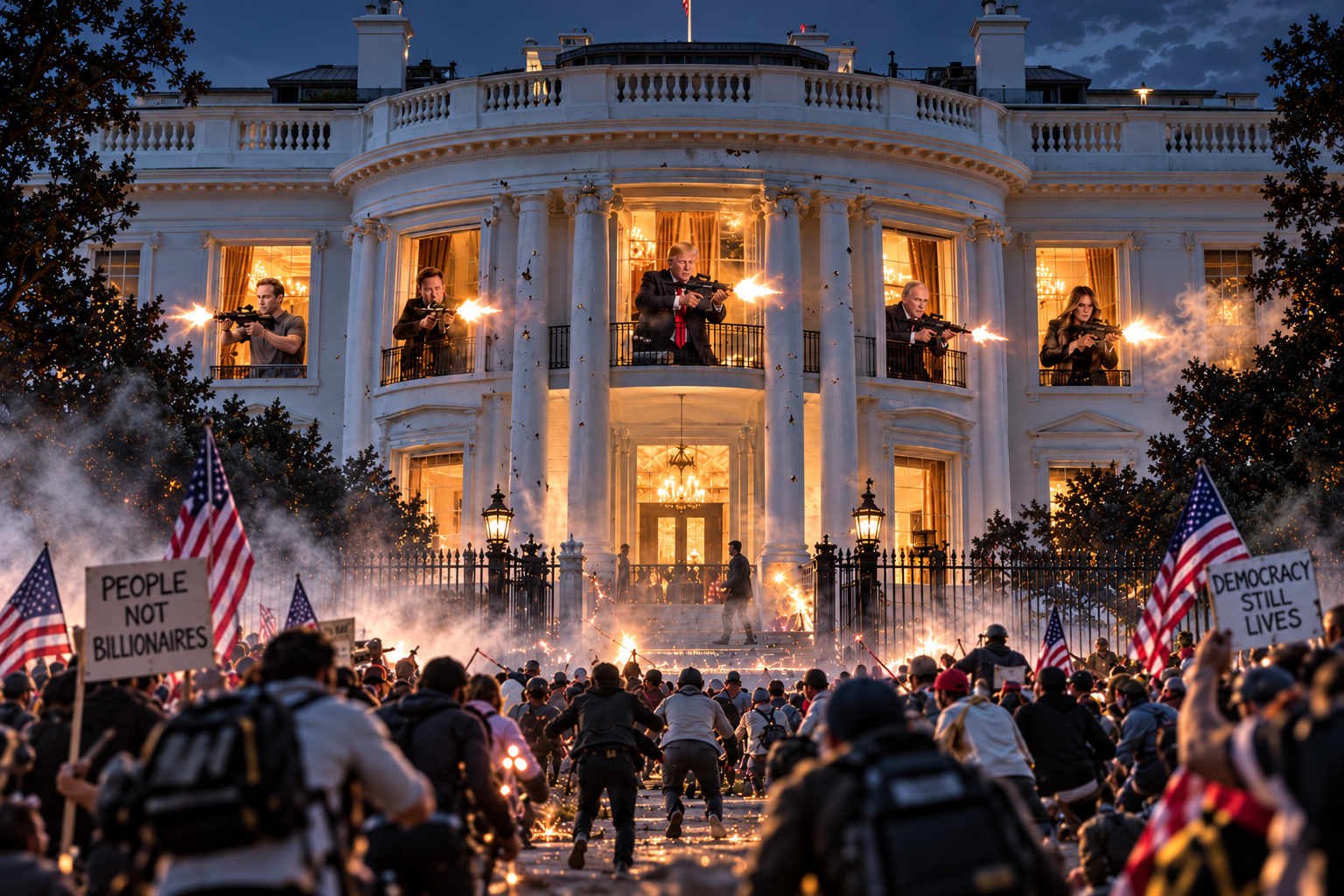 Shootout at the White House