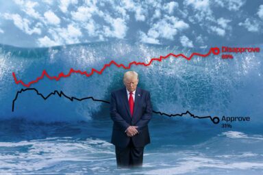 Donald Trump, Blue wave, approval rating.