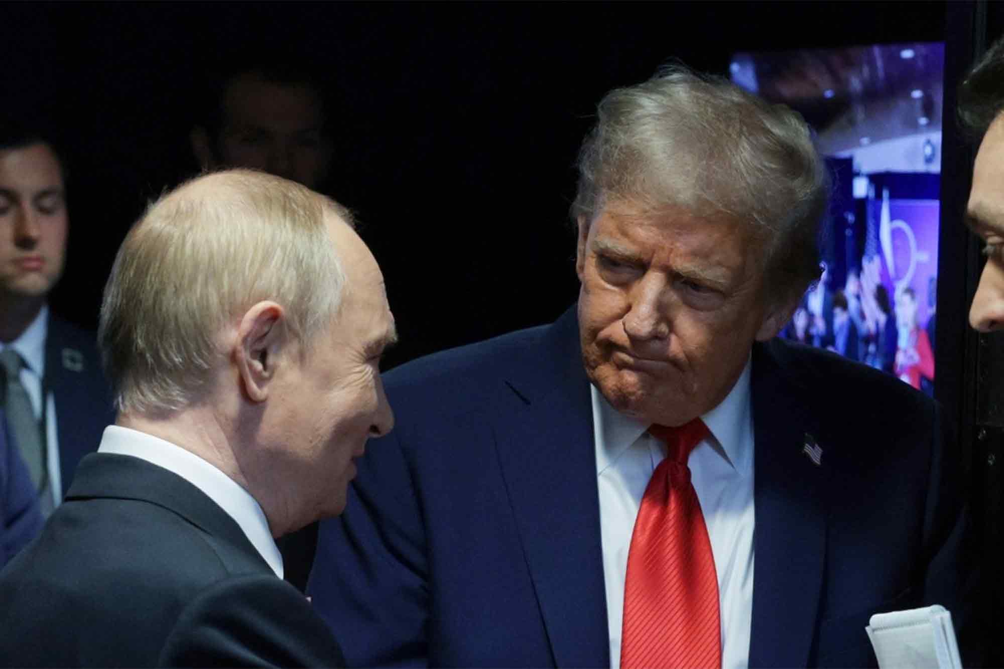 Donald Trump, Vladimir Putin, joint news conference, Anchorage, AK