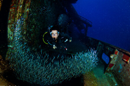 Science, oceans, biodiversity, conservation, artificial reefs, USS Kittiwake