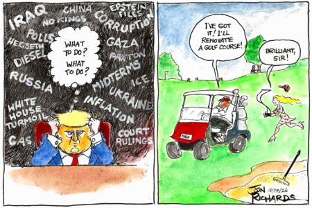 Donald Trump. Natalie Harp, renovating, East Potomac Golf Links