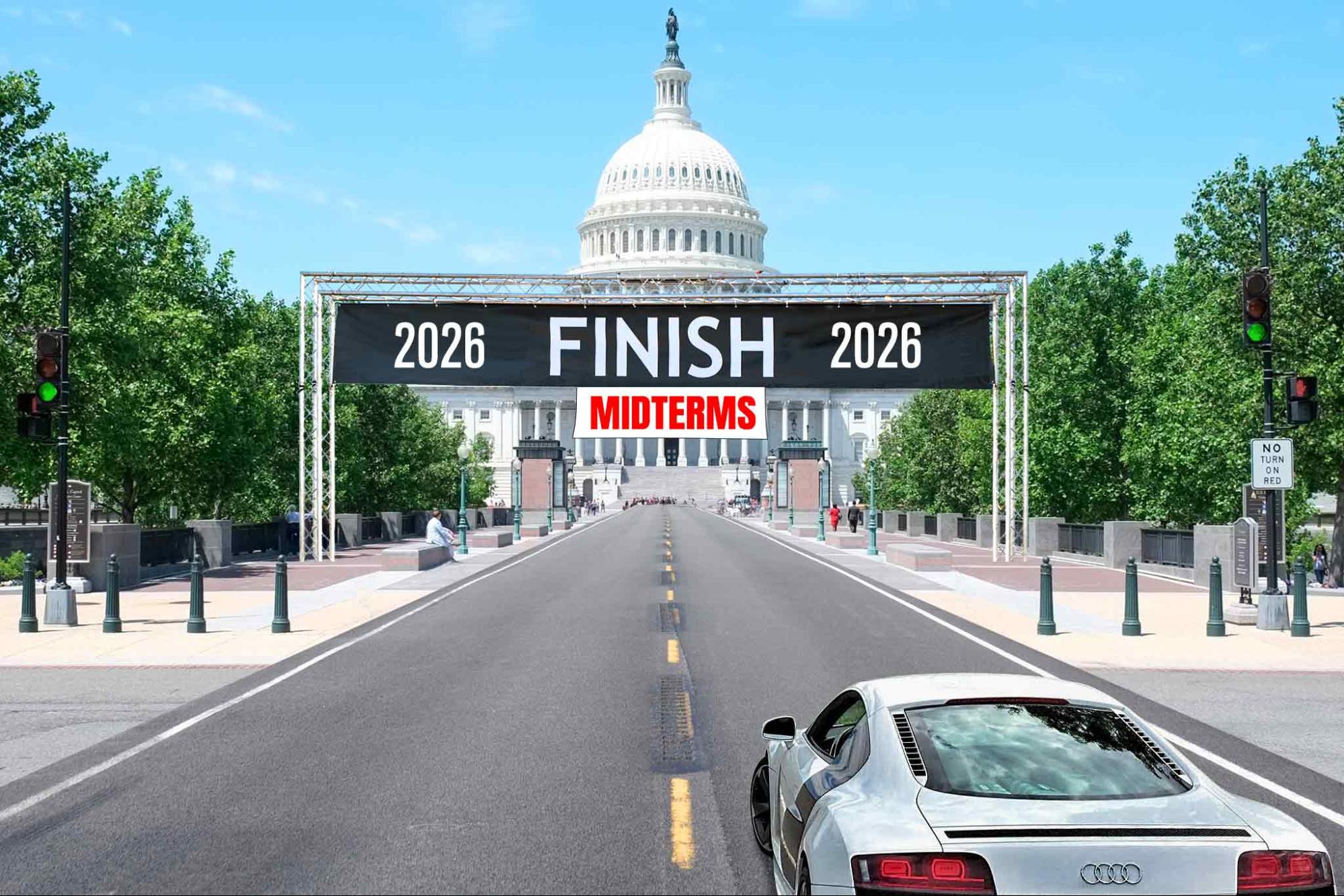 Midterm race, Finish Line, Capitol