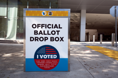 ballot, drop boxes, West Hollywood