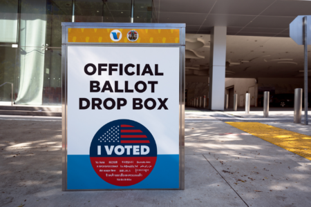 ballot, drop boxes, West Hollywood