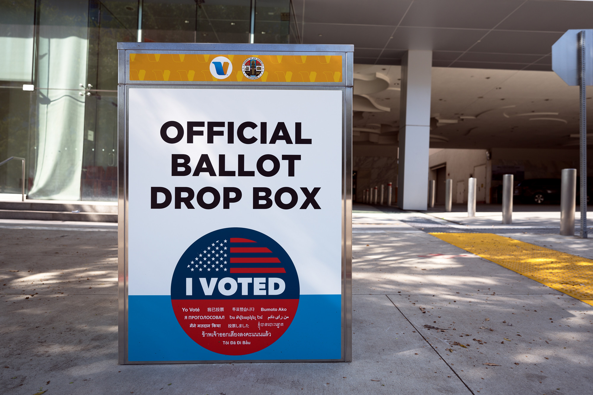ballot, drop boxes, West Hollywood